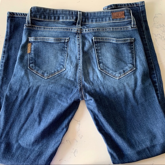 PAIGE Skyline Skinny Ankle Peg Jeans - Picture 4 of 8